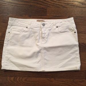 Paige Denim Skirt - white - Sz 30